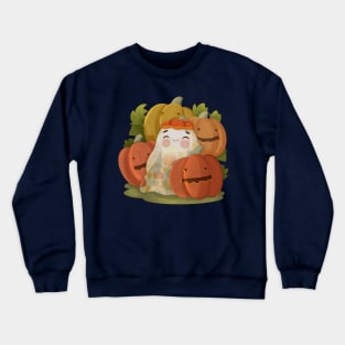 Friendship Boo Haw And Pumpkins Crewneck Sweatshirt